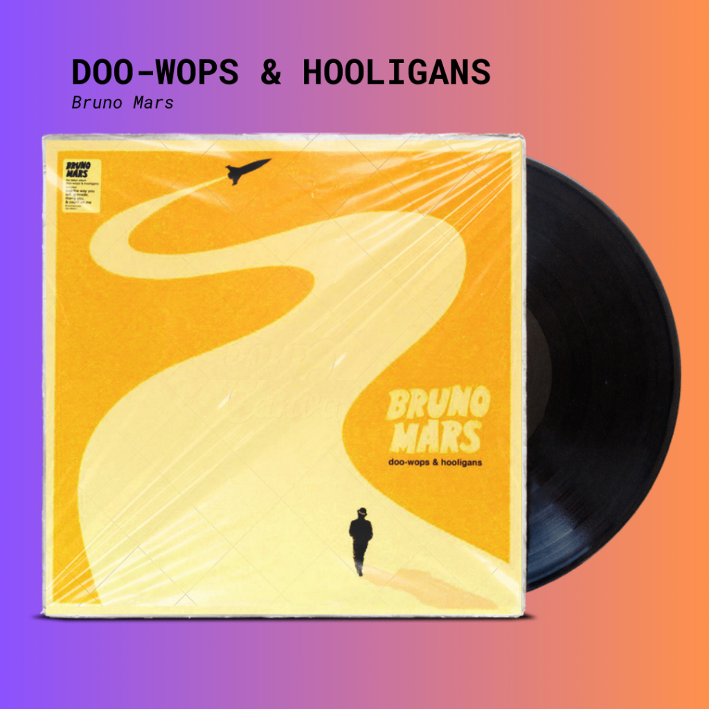 🔥[แผ่นเสียง Vinyl ซีลและพร้อมส่ง] Bruno Mars – Doo Wops &amp; Hooligans
