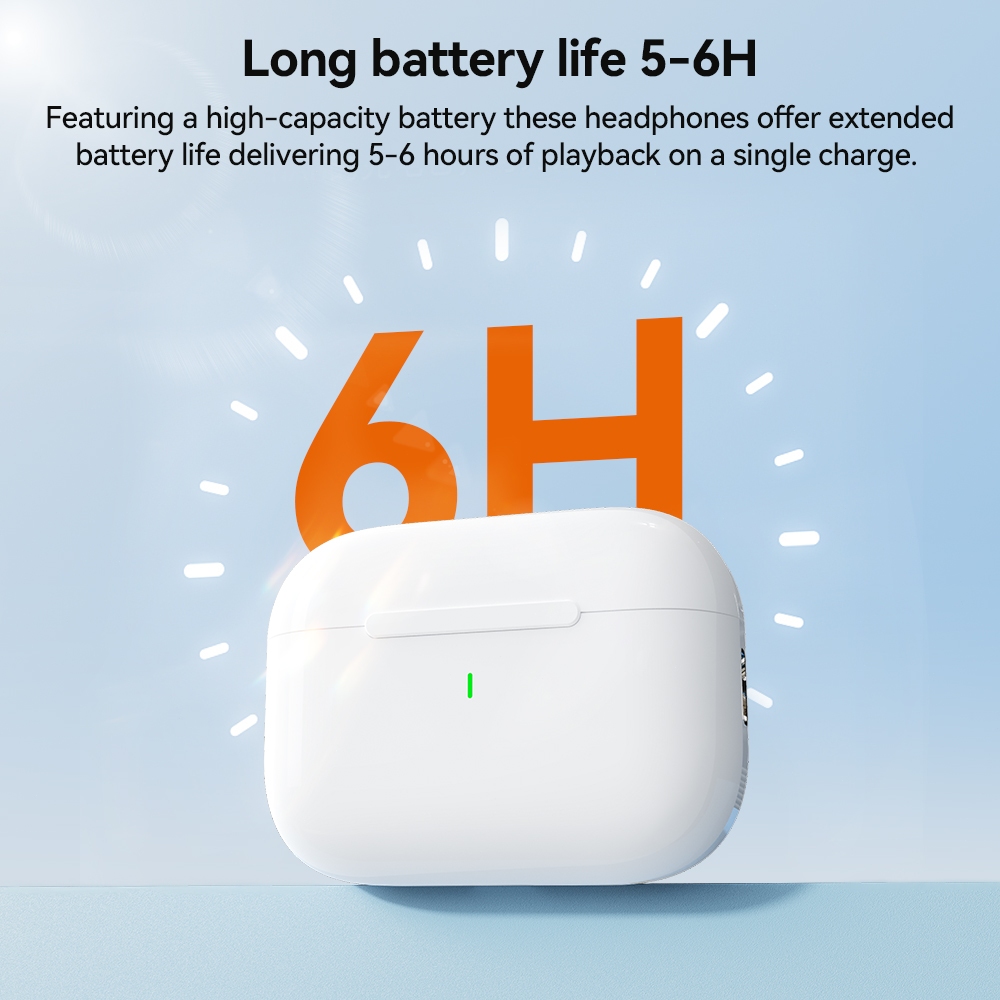 GOOJODOQ J206 หูฟังไร้สาย บลูทูธ 5.3 พร้อมไมโครโฟนในตัว เสียงดี