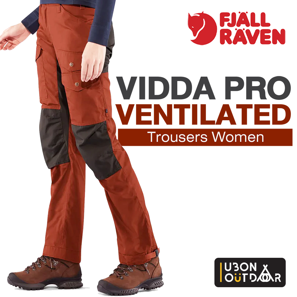 Fjallraven Vidda Pro Ventilated Trousers Women กางเกงทรงคาโก้ ขายาว พร้อมส่งในไทย