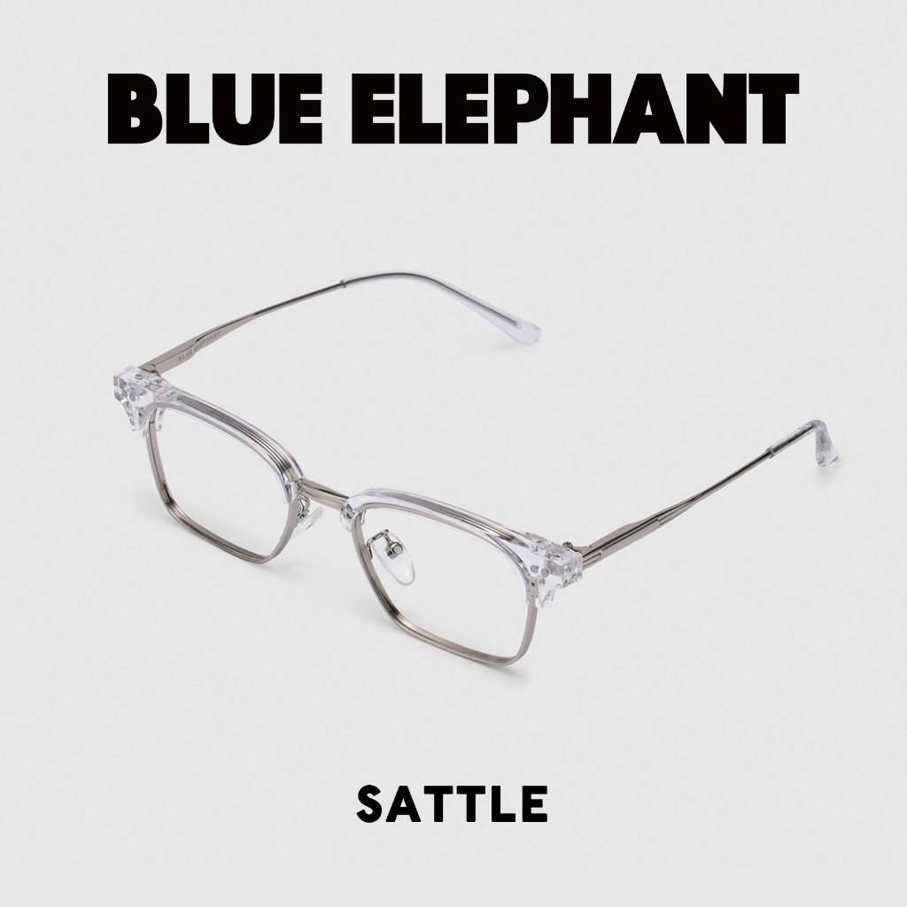 แว่นตา BLUE ELEPHANT - SATTLE (Silver-crystal)