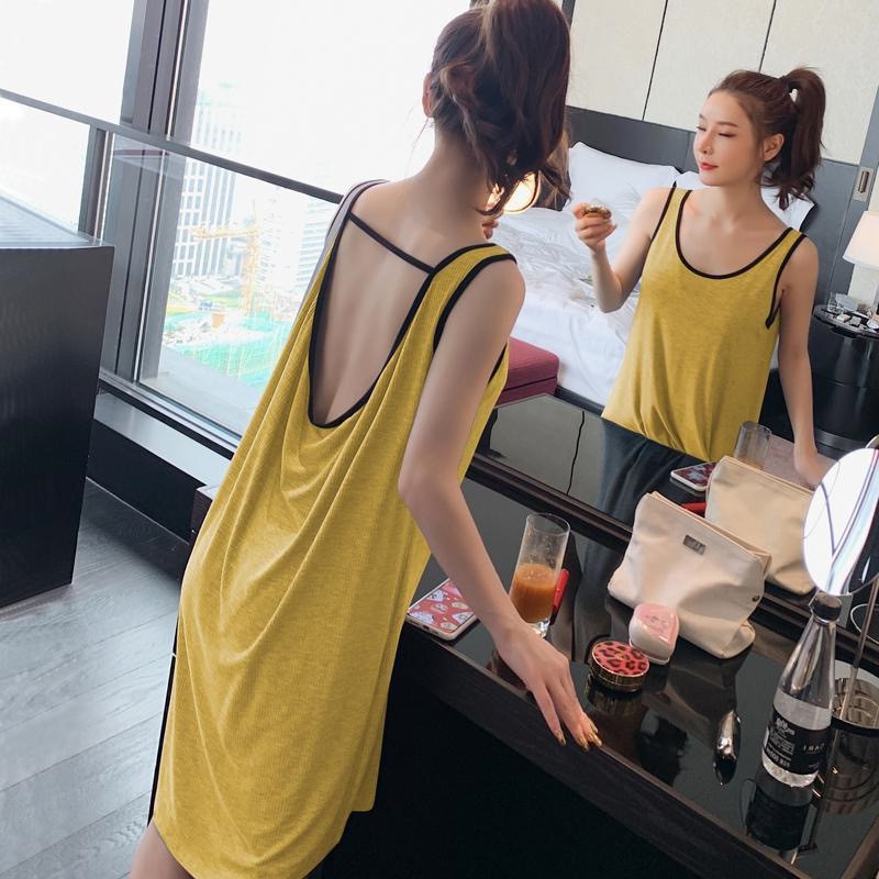 เดรสยาวสวมใส่สบาย ใส่เที่ยวใส่อยู่บ้านใส่นอน เนื้อผ้าดี ผ้านิ่มลื่นมีหลายสี รีบสั่งเลยจ้า พร้อมส่ง