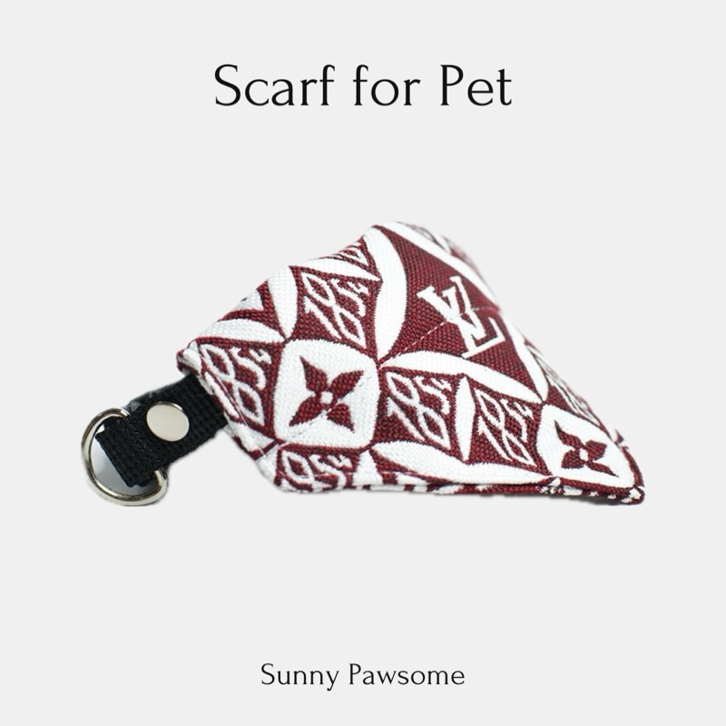ผ้าพันคอน้องหมา น้องแมว เรดแอลวี Scarf