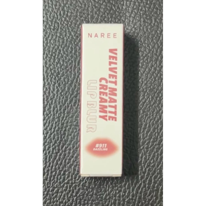 🔥ส่งต่อ ลิปสติก Naree🔥 เบอร์ 911 dazzling Lip velvet matte creamy lip blur