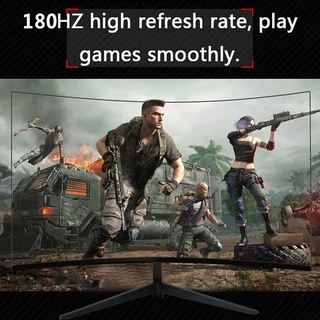 จอมอนิเตอร์ 75HZ จอคอม 23.8นิ้ว จอโค้ง จอเกมมิ่ง 165HZ LED Gaming monitor 2K จอมอนิเตอร์เกมมิ่ง