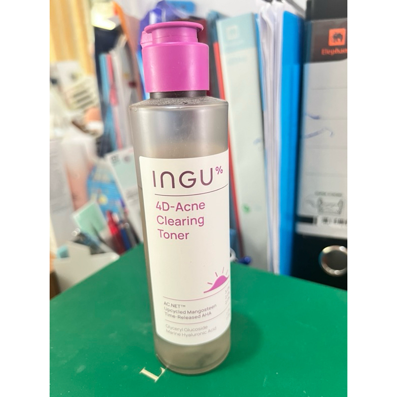 ingu 4D acne clearing toner