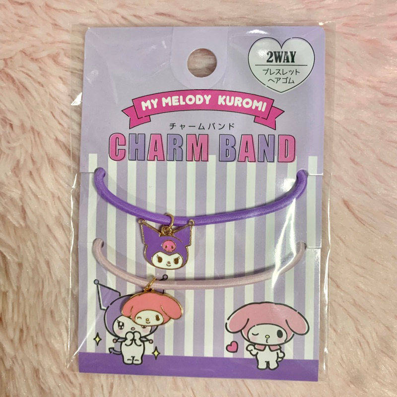 [ลายใหม่เข้าเพิ่มค่ะ ] พร้อมส่ง หนังยางรัดผม ซานริโอ้ Sanrio Bracelet Hairband ลิขสิทธิ์เเท้ สินค้าหิ้วจากญี่ปุ่น