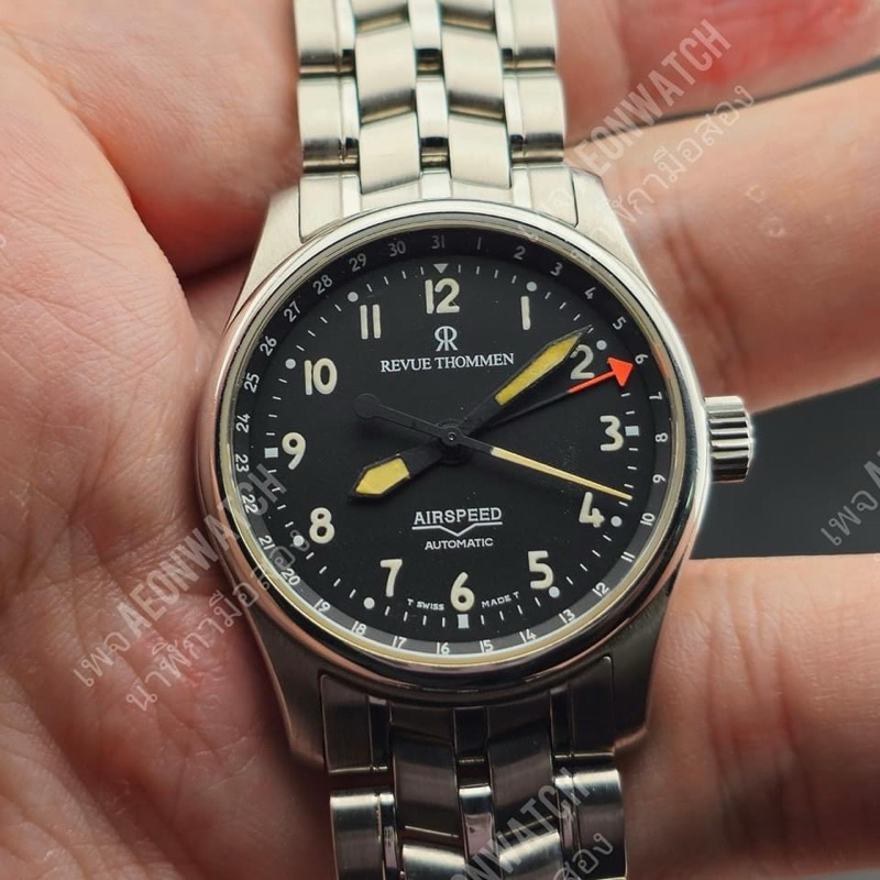 Revue Thommen Airspeed Pointer Date automatic