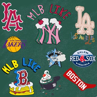 ตัวรีดติดเสื้อ MLB C ลายเท่ห์ๆ ลาย NY เสื้อแผ่นฟิล์มรีดร้อน