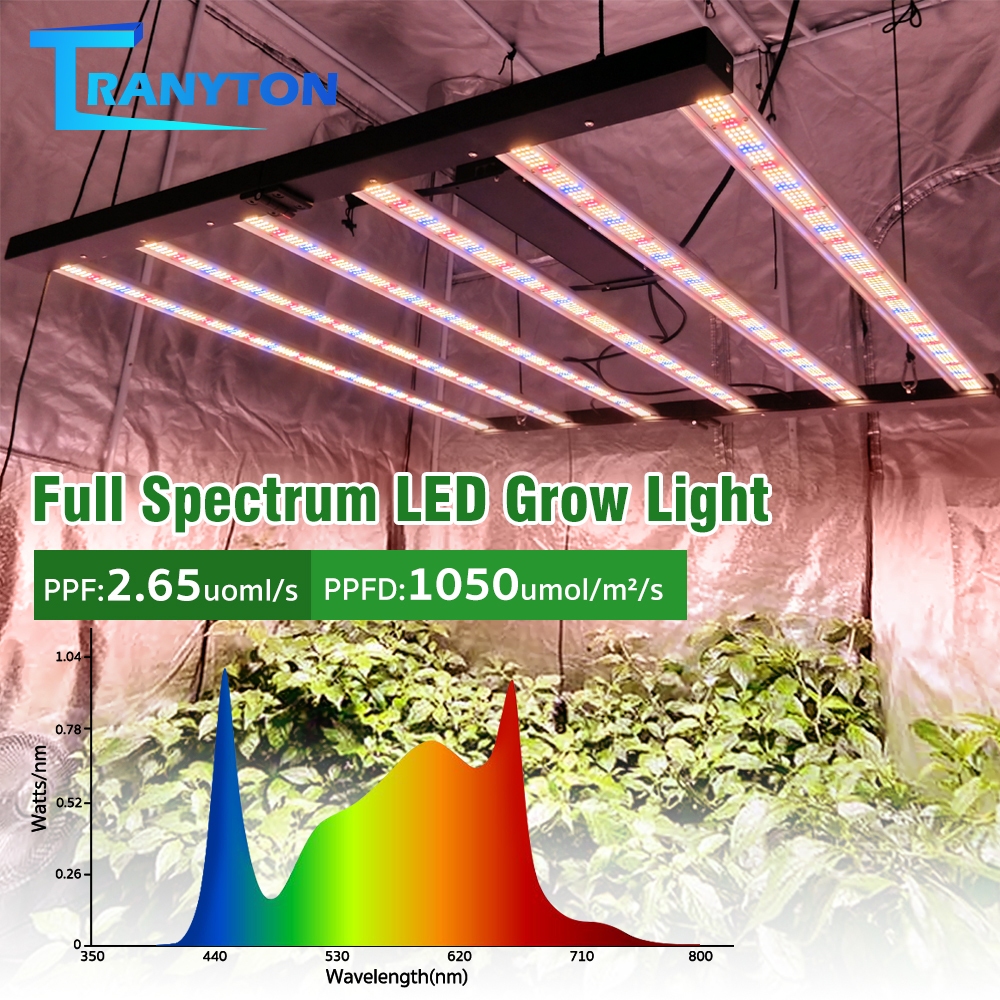 ไฟปลูกต้นไม้ใหญ่ SAMSUNG LM281B OSRAM 640W ไฟปลุกต้นไม้ UV IR Full Spectrum LED Grow Light ไฟต้นไม้กันน้ำ