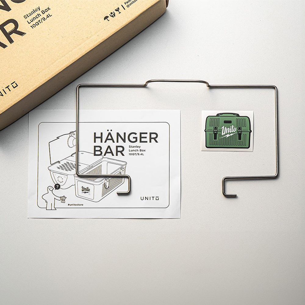 UNITO FULL HANGER BAR FOR STANLEY CLASSIC LUNCH BOX 10QT