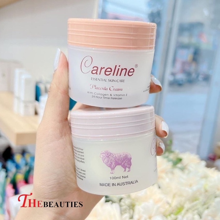 ✅ Careline Placenta Cream / CARELINE LANOLIN 100ml. ( EXP. 2025 )   ครีมรกแกะ  นำเข้า ออสเตรเลีย