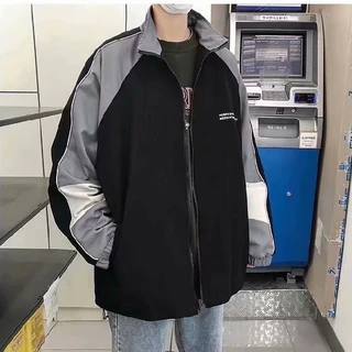 เสื้อแจ็คเก็ตผ้าร่ม มีซิป มีซับใน Clothing Man ผู้ชาย กรม Jackets 918