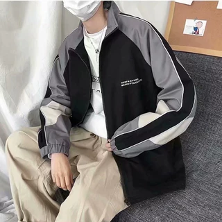 เสื้อแจ็คเก็ตผ้าร่ม มีซิป มีซับใน Clothing Man ผู้ชาย กรม Jackets 918