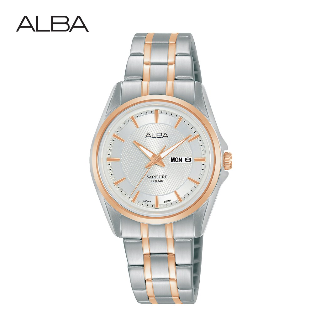 ALBA นาฬิกาข้อมือผู้หญิง Prestige Quartz รุ่น AN8020X