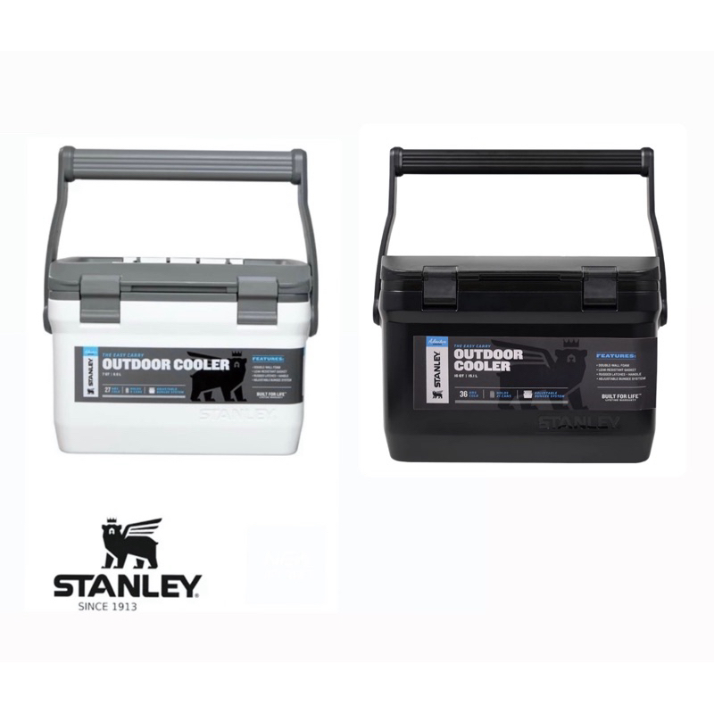 STANLEY กระติกเก็บความเย็น ADVENTURE OUTDOOR COOLER 16QT POLAR WHITE / SL36378307(โค๊ตลด 628)