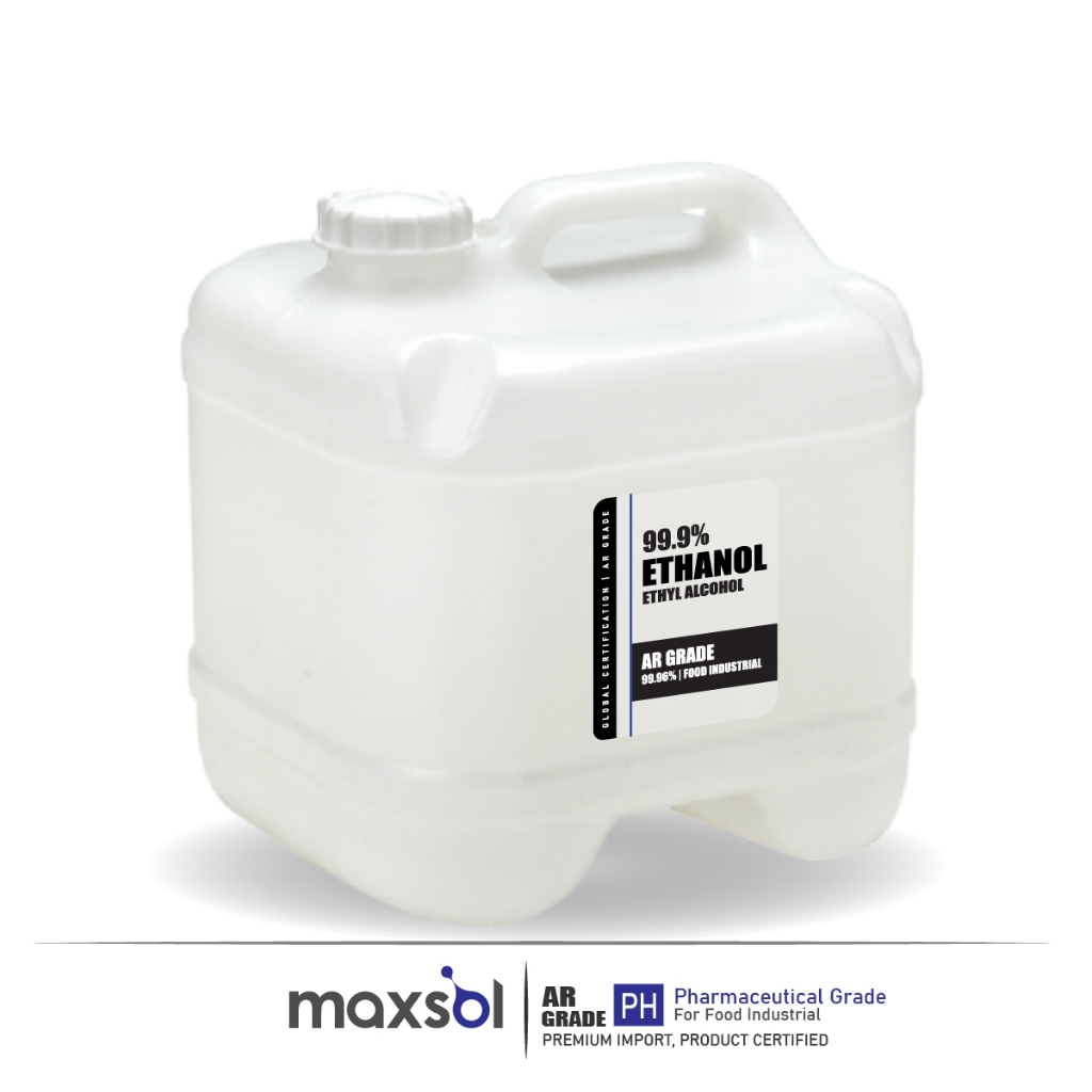 [20L] Pure Ethyl Alcohol 99.9% : Ethanol [AR Grade] เอทิลแอลกอฮอล์บริสุทธิ์ 99.9%