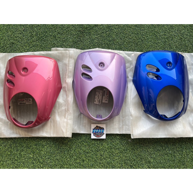 ฝาครอบไฟหน้า บังลมหน้า Fiore ฟีโอเร่ แท้ใหม่ศูนย์ ชุดสี แฟริ่ง Yamaha (52B-F8261-00-XX)