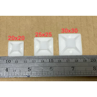 3M แป้นกาวรัดสายเคเบิ้ลไทร์ แป้นกาวเก็บสายไฟ 20/25/30 MM พร้อมส่ง (มีเคเบิ้ลไทร์จำหน่าย)