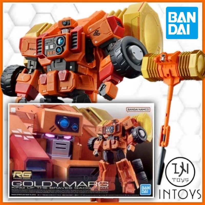 BANDAI -​ (RG)​ GOLDYMARG / GAOGAIGAR SERIES ( Gunpla​ / Gundam Plastic Kits )