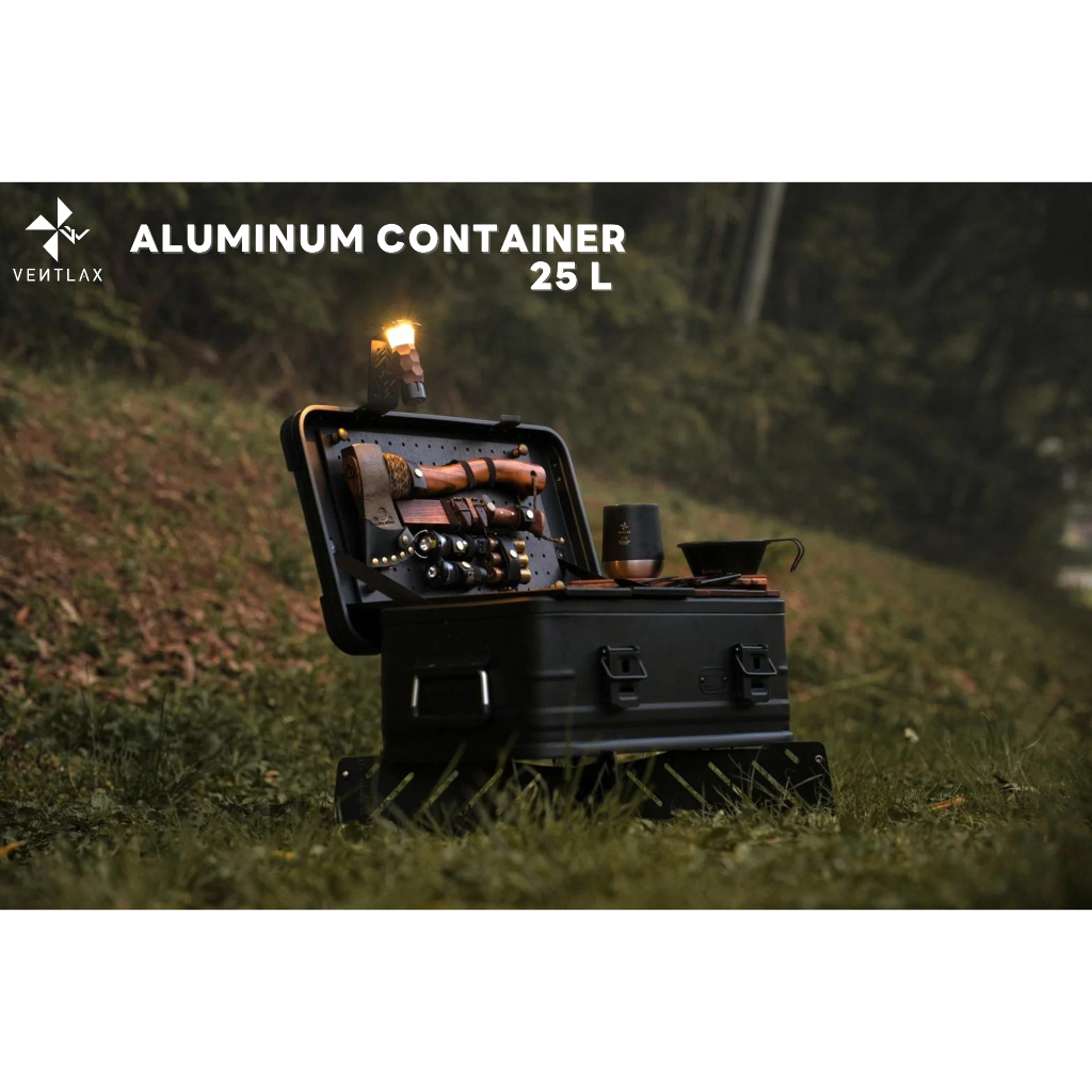 [ส่งด่วน/ส่งไว/จัดส่งทุกวัน/มีประกัน] VENTLAX ALUMINUM CONTAINER