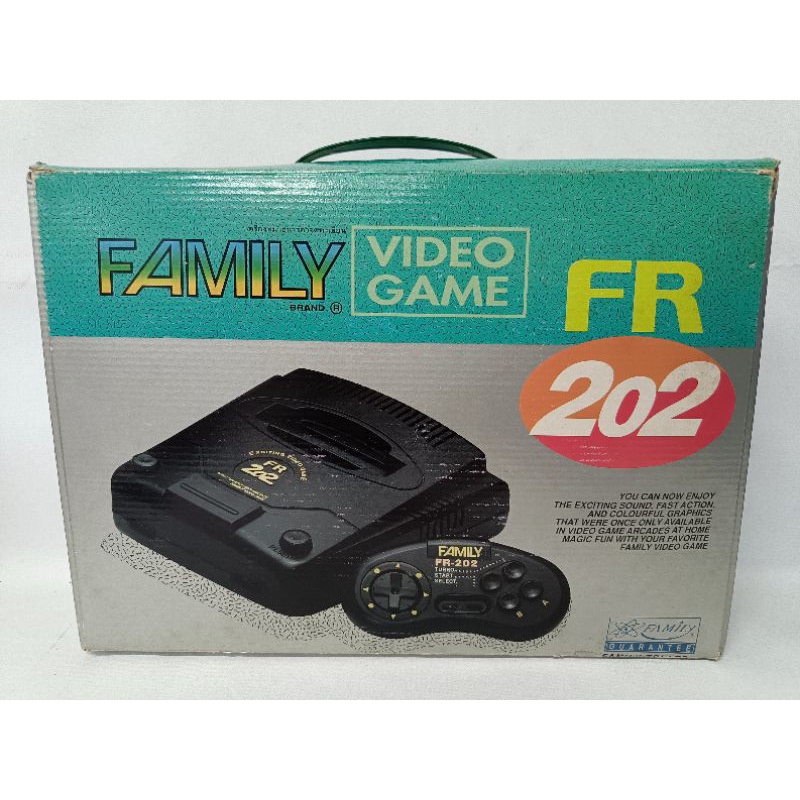 Family FR202 Video Game กล่องสวย ชุดพร้อมเล่น เกมรวม 400 in 1 เกม เดิมๆโรงงาน