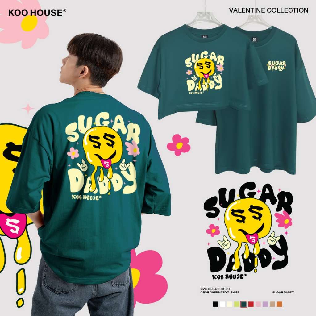 วาเลนไทน์ collection #เสื้อโอเวอร์ไซส์ koo house