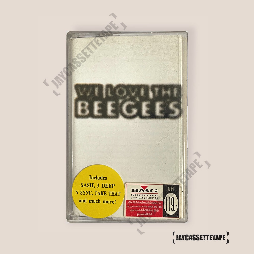 We Love The Bee Gees เทปเพลง เทปคาสเซ็ต เทปคาสเซ็ท Cassette Tape เทปเพลงสากล