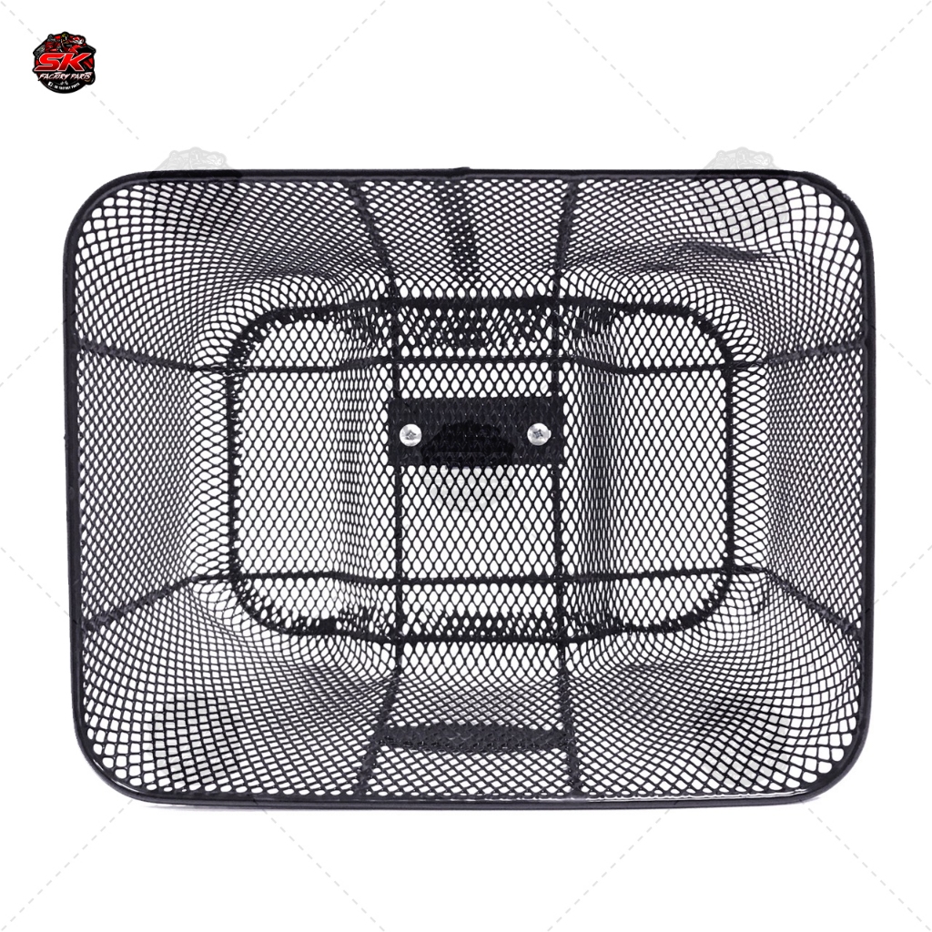 ตะกร้าหน้าดรีม ดรีมซุปเปอร์คัพ ริวก้าclassic gpx rock ตะข่าย สีดำ ชุบหนา 2 แบบให้เลือก ใบใหญ่และเล็ก - รูปที่ 7