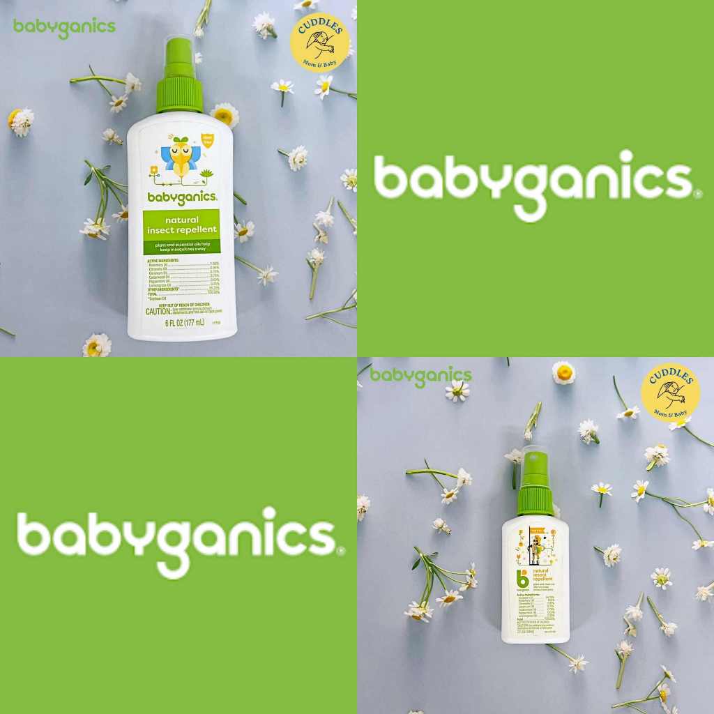 (Babyganics) Natural Insect Repellent Spray สเปรย์ไล่แมลง ไล่ยุง เหมาะสำหรับทุกวัย