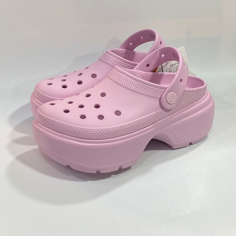 CROCS Stomp Clog รองเท้าลำลองผู้ใหญ่ 209347-2Y2 พร้อมส่งในไทย