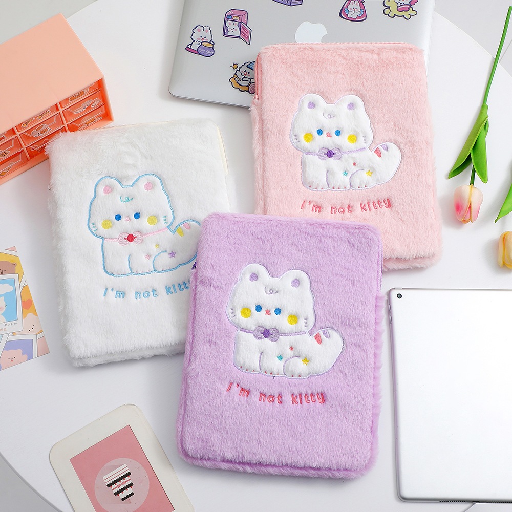 กระเป๋าแท็บเล็ต เคสใส่แท็บเล็ต Tablet Case IPAD ลายการ์ตูนน่ารัก สไตล์เกาหลี PVC กันน้ำ ขนาด11 นิ้ว