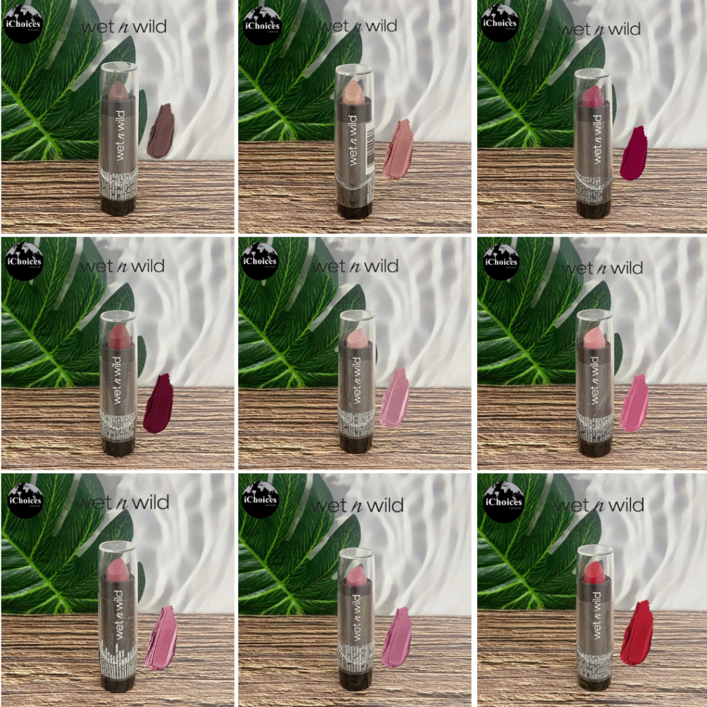 [wet n wild] Silk Finish LipStick 3.6g ลิปสติก สีสวย ให้ความชุ่มชื่น