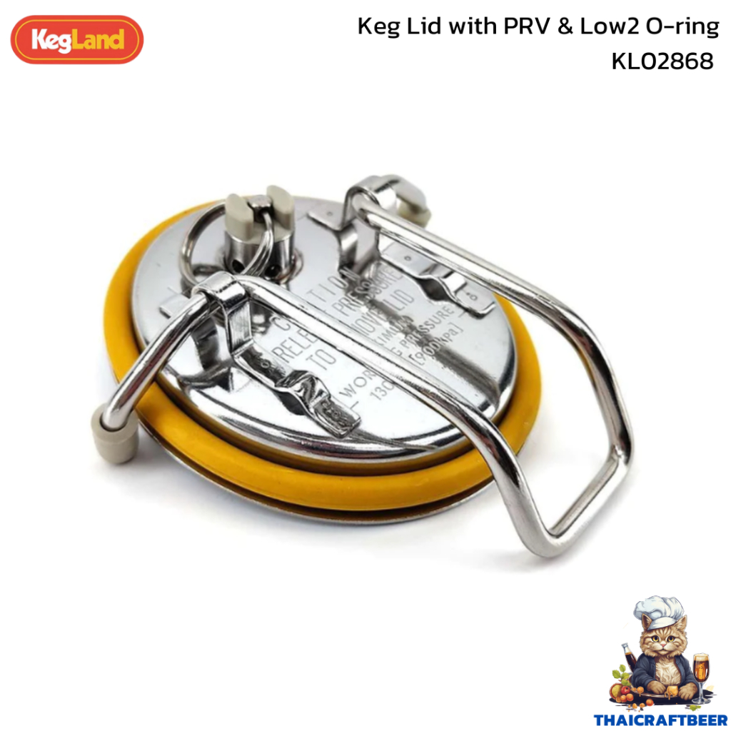 ฝาถัง Keg Lid with PRV & Low2 O-ring SKU: KL02868