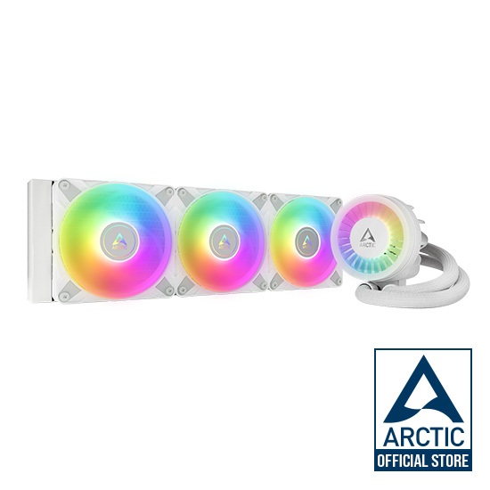 ARCTIC LIQUID FREEZER III 360 A-RGB WHITE (CPU LIQUID COOLER / ชุดระบายความร้อนซีพียูด้วยน้ำ)