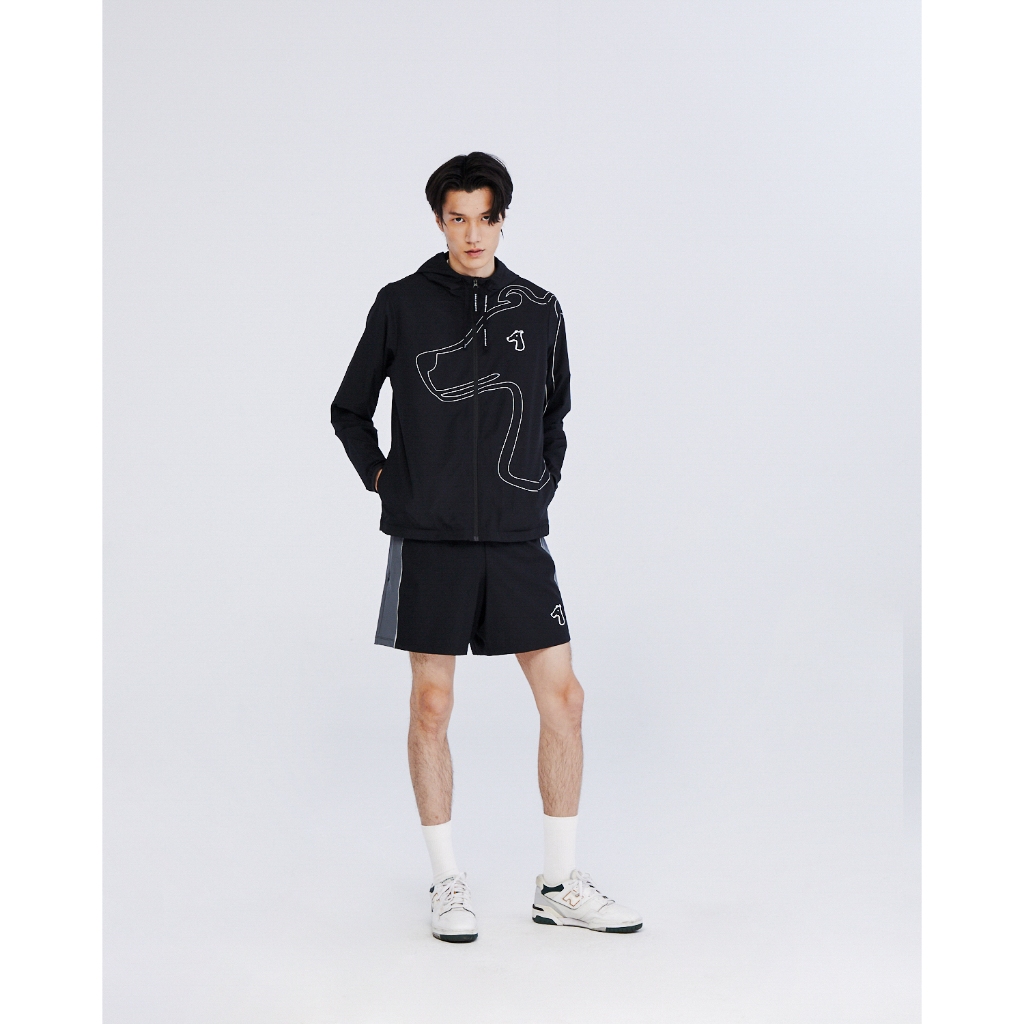 SMILEYHOUND ACTIVEWEAR NYLON HOODIE JACKET