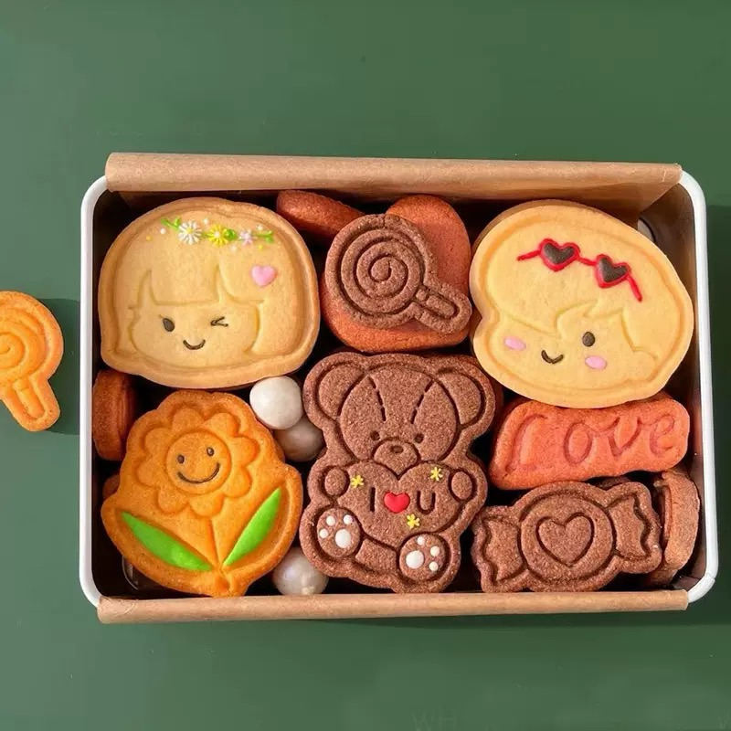 พิมพ์คุกกี้ cookie cutter ลายเด็กหญิง เด็กชาย