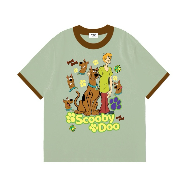 เสื้อยืดOversize(QottonLand)สกูปปี้ดู