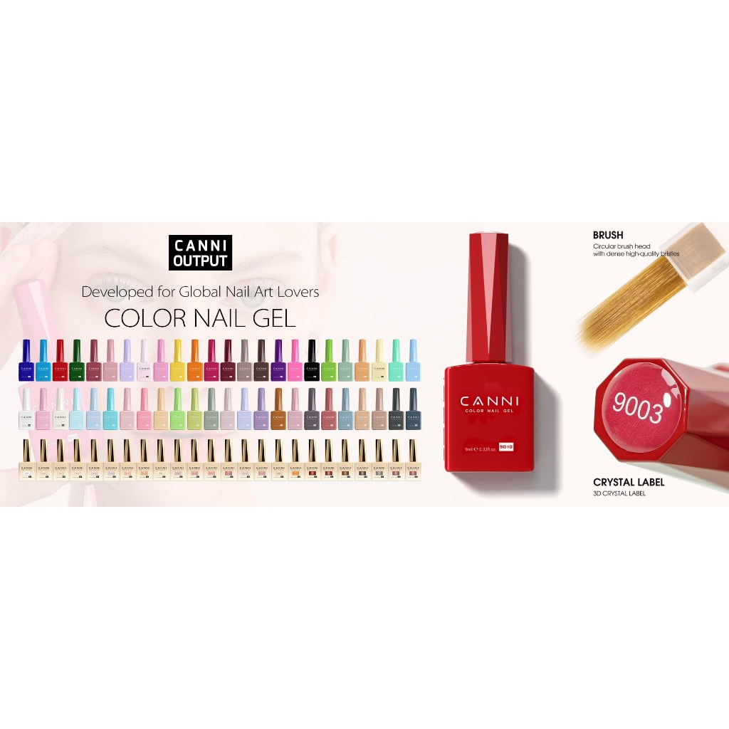 🔥Hema Free & TPO Free🔥 CNH03 แคนนิ Hema Free & TPO Free  9 ml ปลอดสารเคมี ออแกนิค (9101-9168)