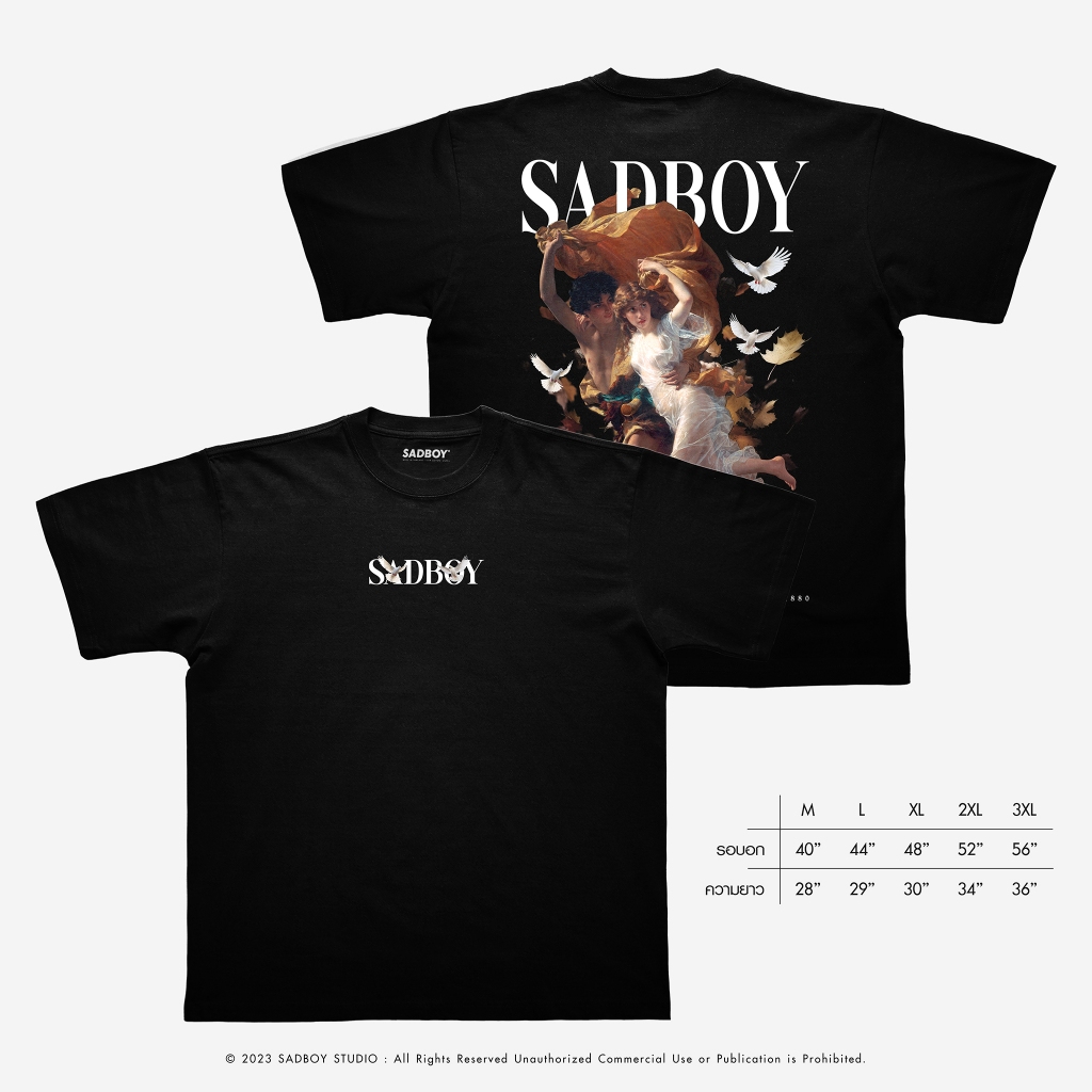 [ ส่งด่วน ] SADBOY® | La Tempête | 100% Organic Cotton
