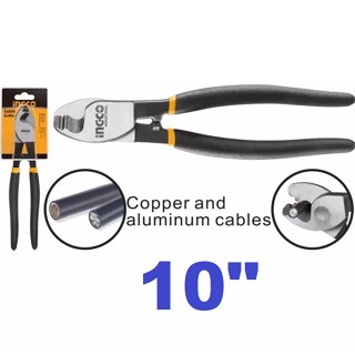 INGCO คีมตัดสายไฟ HHCCB0210 สายเคเบิ้ล ขนาด10 นิ้ว