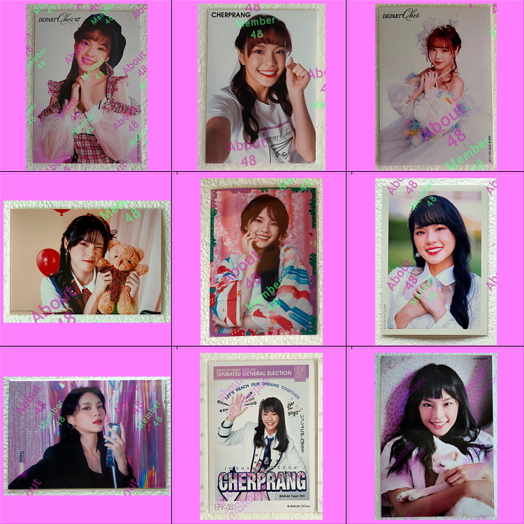 เฌอปราง BNK48 (3) แอคพิเศษ รูปพิเศษ Depart Cher สัญญานะ Jiwaru Days Starto เฌอ Cherprang Bnk รุ่น1  