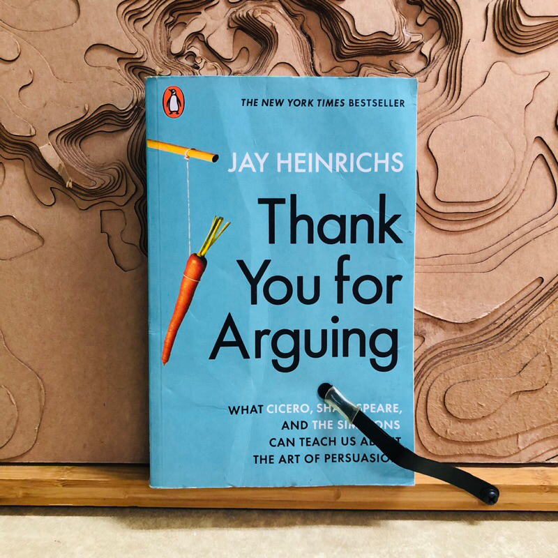 **Thank You for Arguing
