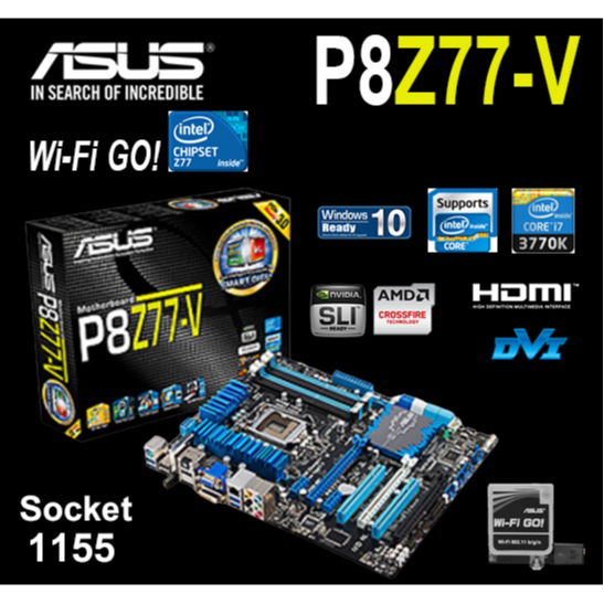 Mainboard INTEL ASUS P8Z77-V (Socket 1155) มือสอง พร้อมส่ง แพ็คดีมาก!!!