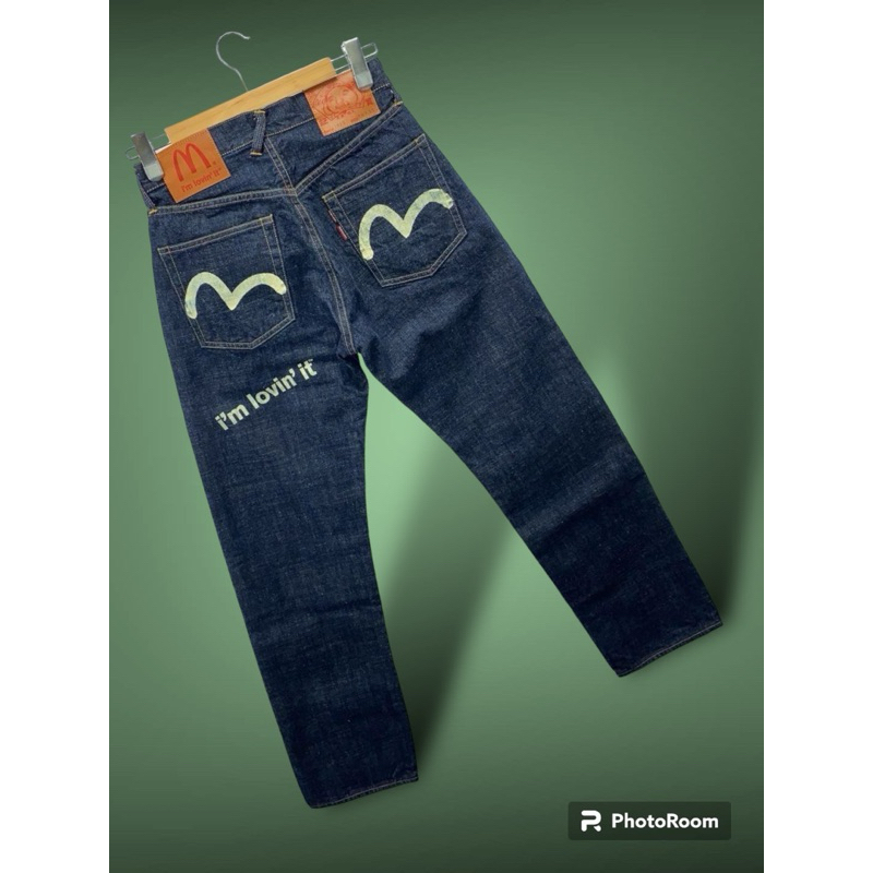กางเกงยีนส์ Evisu x Mcdonald’s ของแท้