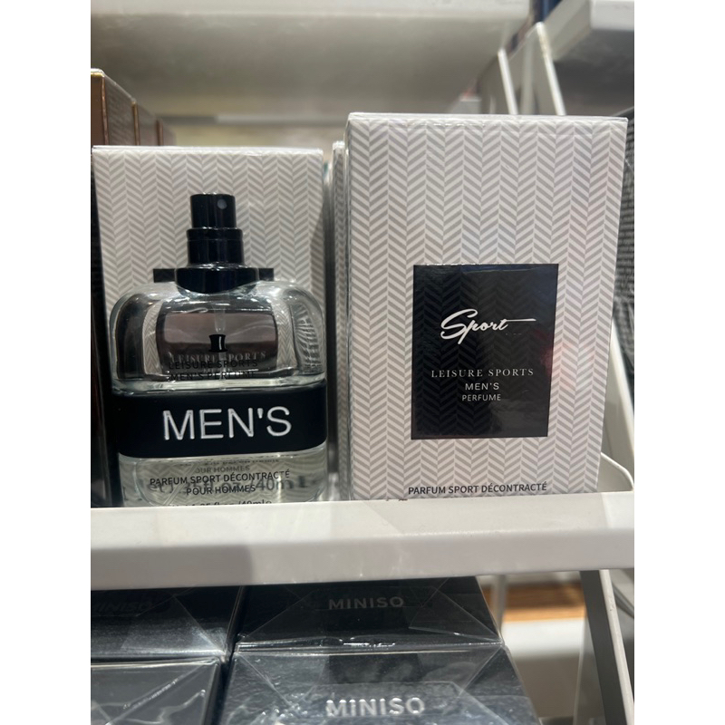 MINISO น้ำหอมผู้ชาย Leisure Sports Men’s Perfume ของแท้ 💯