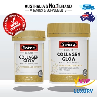 คอลลาเจนผิวใส Swisse Beauty COLLAGEN GLOW 60 / 120 Tablets