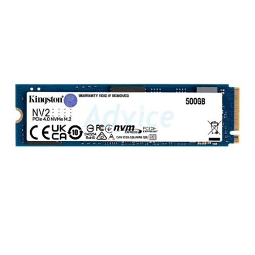 SSD 500 GB M.2 PCIe 4.0 KINGSTON NV2 (SNV2S/500G) NVMe