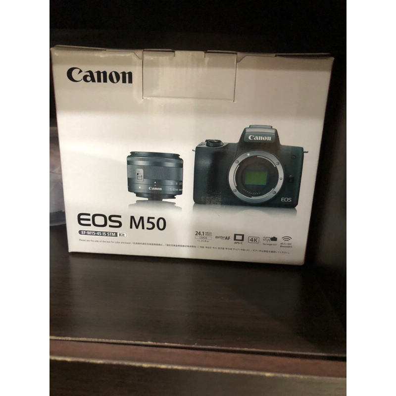มือ2 กล้อง Cannon EOS M50พร้อมเลนส์ สีดำ