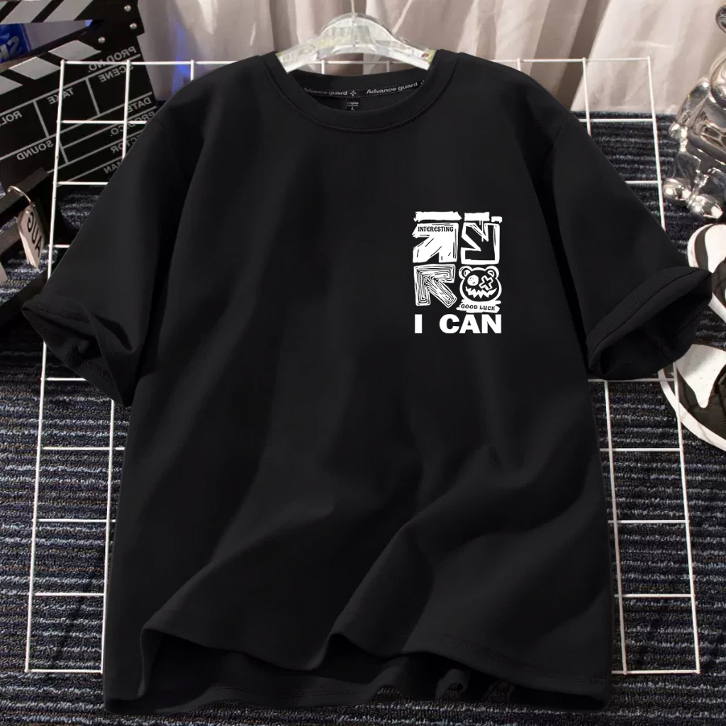 D540Bเสื้เสื้อยืดแขนสั้ง ผ้านุ่มยืดได้ใส่สบายฯ ลายแฟชั่งสวยน่ารักใส่ได้ทั้งชายและหญิง