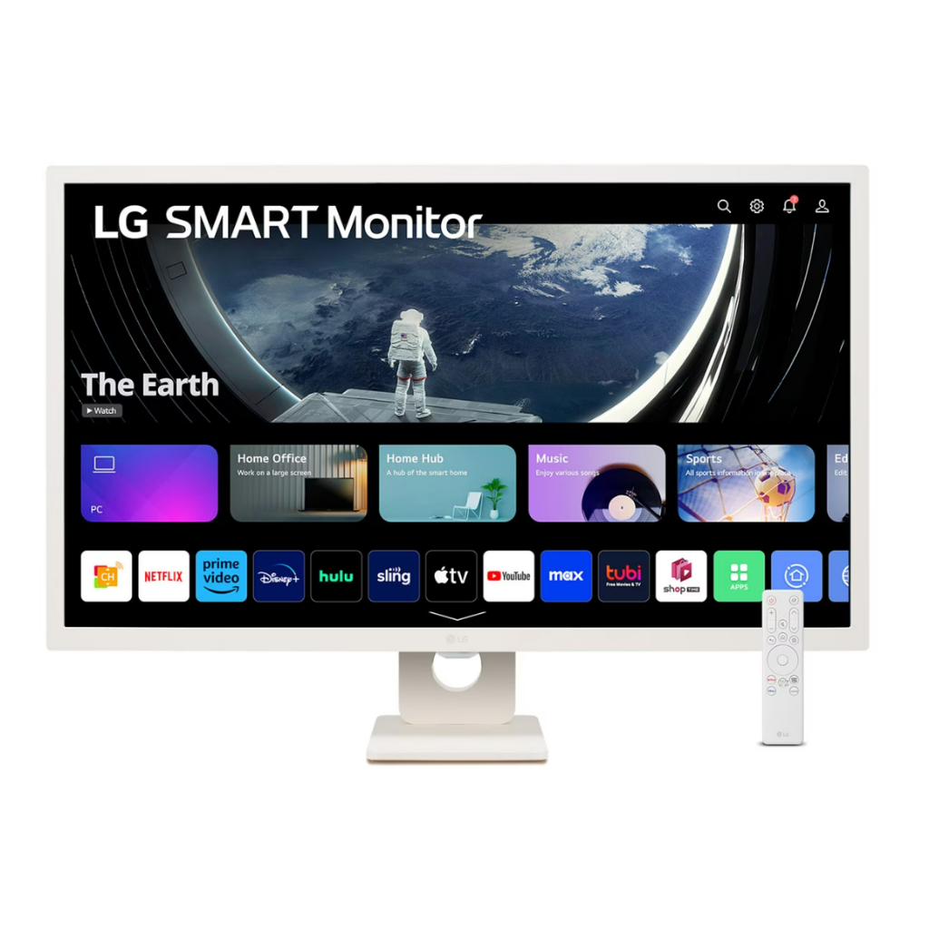 LG Smart Monitor 27SR50F-W | 27" FHD | IPS | 14ms | พร้อม webOS (จอคอมพิวเตอร์)